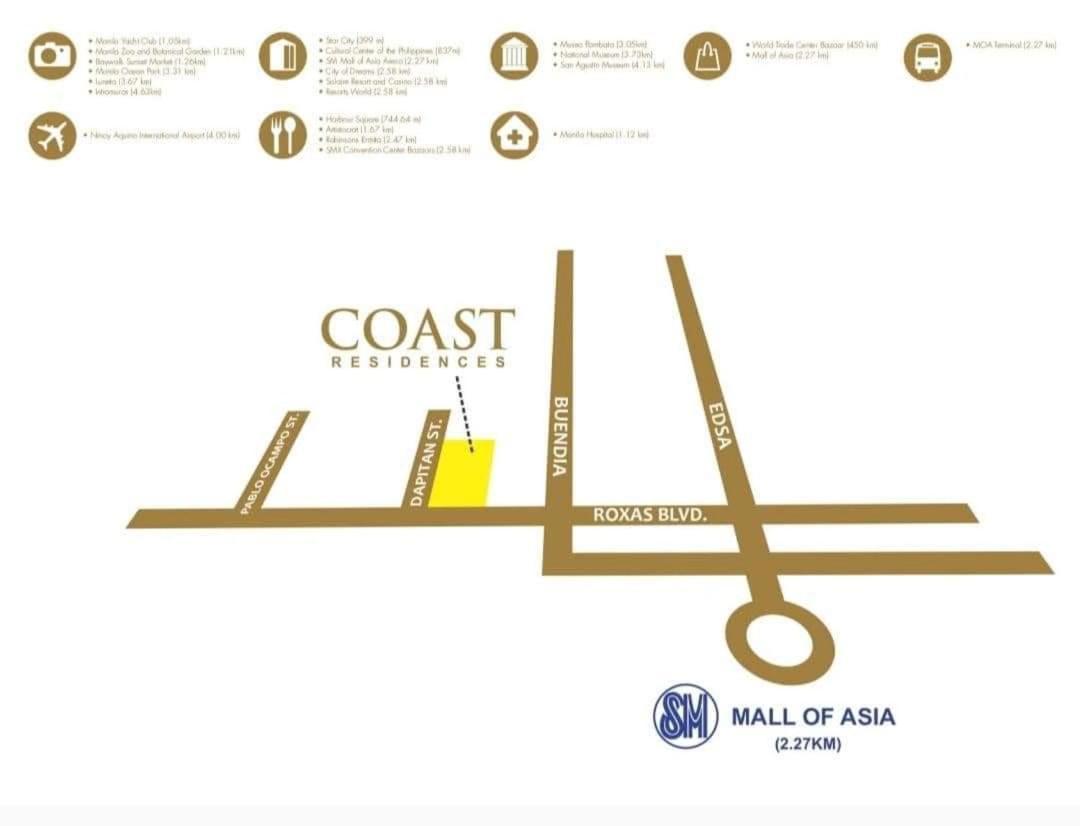 Coast Stay By J 40Th Floor Penthouse Manila Exterior foto